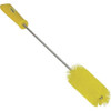 1-5-8" W Tube and Valve Brush, Stiff, 13 3-4 in L Handle, 5 in L Brush, Yellow  53786