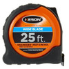 Keson 25 ft Engineer's Tape Measure, 1 3-16 in Blade PG181025WIDEV