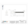 Eye Bolt With Shoulder, 5-8"-11, 6 in Shank, 1-3-8 in ID, Steel, Plain  K2027-6
