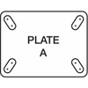 Manufacturer Varies Plate Caster, Swivel, Nylon, 2-1/2 in, 550 lb, D TSSU 063 GN1S