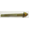 DFS T-Anchor Screw Anchor, 2-1-2"L, Carbon Steel, 4 PK  GCPT56212