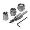 Greenlee HoleCutterKit,4pcs,Sizes:0.875"-1.375" 655