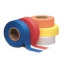 Flagging Tape, No Legend, Yellow, 1 in Wide x 100 ft Length, Cellulosic, 3 mil  BDY-200