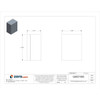 Wiegmann Enclosure,6" H x 3" D x 5" W HW-S16012090