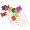Presco Marking Flag, PVC, Blank, 2.5" L., 100 PK 2330G-200