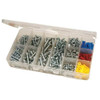 Itw Bee Leitzke Sheet Metal Screw Asst,Pan,Zinc,365 PC WWG-DISP-SCREW365