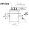 White-Rodgers DC Power Solenoid,36V,Amps 200 586 117111S1