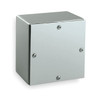Screws Electrical Enclosures, 8 in H, 4 in D, 8 in W, 4, Steel