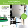 Greenlee Drill-Tap-Countersink Set, SAE, 6 Piece DTAPKIT
