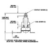White-Rodgers DC Power Solenoid,12V,Amps 100 120 105711S1