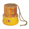Warning Light, Red, Steady Burn LED, 120V AC, Not Applicable FPM, 3 1/8 in Dia., (M) 1/2 in NPT