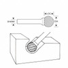Manufacturer Varies Carbide Bur,Ball Shape,1/8 In,1/8 Shank 310-002082