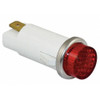 Manufacturer Varies Raised Panel Light, Red, 120 V AC 20C855