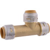 SharkBite 3/4 In. Push Fit Brass Slip Tee UR3370A