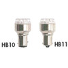 Hamsar Miniature LED Light Bulb, 1.4 W, S8, Single Contact Bayonet (BA15s) 3JYN6