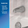 Do it Best Universal Fit Chrome Bathtub Spout DIB825-33 415612