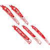 Diablo 5-Piece Carbide Reciprocating Saw Blade Set DS005SC