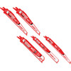 Diablo 5-Piece Carbide Reciprocating Saw Blade Set DS005SC