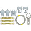 High and Mighty 20 Lb. to 60 Lb. Picture Hanger Kit (13-Piece) 515312 200094