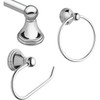 Moen Preston Collection 3-Piece Bath Hardware Set, Chrome DN8433CH