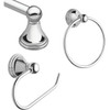 Moen Preston Collection 3-Piece Bath Hardware Set, Chrome DN8433CH