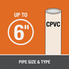 Oatey 16 Oz. Orange Lava One-Stop Hot Cut-In CPVC Cement 32167 401673