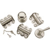 National Hardware Satin Nickel 3-Hinge Screen Door Kit N100-013