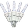 J Hofert Warm White 200-Bulb C3 LED Light Set with White Wire 2358-232