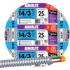 Southwire 25 Ft. 14/3 MC Armored Cable Electrical Wire 68582621