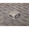 Airhawk 40 In. Weatherwood Galvanized Steel Slant Back Roof Vent Pack of 9 RVG400G0 124060