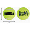 Air Kong Squeaky Extra Small Ball for Toy Breeds Only (3-Pack) KO-AST5 812598
