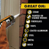 OSI QUAD 10 Oz. Window, Door & Siding Polymer Sealant, Gray 1637238 786436