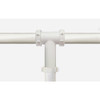 Keeney 1-1-2 In. White Polypropylene Center Outlet Tee 130WK 444618