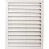 AirVent 18" x 24" Rectangular White Gable Attic Vent 81237 Pack of 2 103535