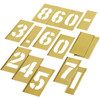 C.H. Hanson 3 In. Numeral Stencil Set (15 Piece) 10307 344028