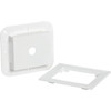 Ply Gem 7-1-4 In. x 8-1-8 In. White Vinyl Mounting Blocks UNIBLOCK AW 100811