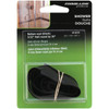 Prime-Line 13/16 In. x 36 In. Black Half Round Tee Swinging Shower Door Sweep