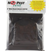 No-Pest 4 In. Brown Plastic Wide Mount Dryer Vent Hood NPWRB 261014