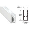 Prime-Line 5/16 In. x 5/8 In. x 94 In. White Extruded Window Frame Pack of 12