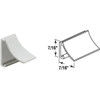 Prime-Line Make-2-Fit 72 In. White Snap-In Rigid Vinyl Glass Spline Pack of 25