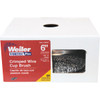Weiler Vortec 6 In. Crimped 0.02 In. Angle Grinder Wire Brush 36037 367761