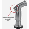 Danco 48 In. Brushed Nickel Side Sprayer & Hose 89216 461413