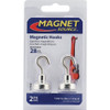 MagnetSource Grade 42 Neodymium 28 Lb. Capacity Magnet Hook (2-Pack) 07632 333683