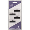 KasaWare 7-16 In. Diameter Matte Black Cabinet Knob (4-Pack) K294MB-4 255577