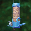 Perky-Pet 3.5 Oz. Capacity Dried Mealworm Bird Feeder with Flexports 388F 839472