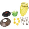 Perky Pet 28 Oz. Glass Top Fill Pineapple Hummingbird Feeder 9110-2 869098