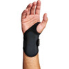 Ergodyne Wrist Support, neoprene, Single Strap, Left, Black, Size 2XL 4020
