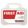 First Aid Kit and Housing, Plastic 47 Components, 1 People Served  59026