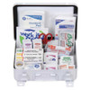 First Aid Kit and Housing, Metal 80 Components, 10 People Served  54553
