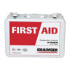First Aid Kit and Housing, Metal 110 Components, 20 People Served  54581